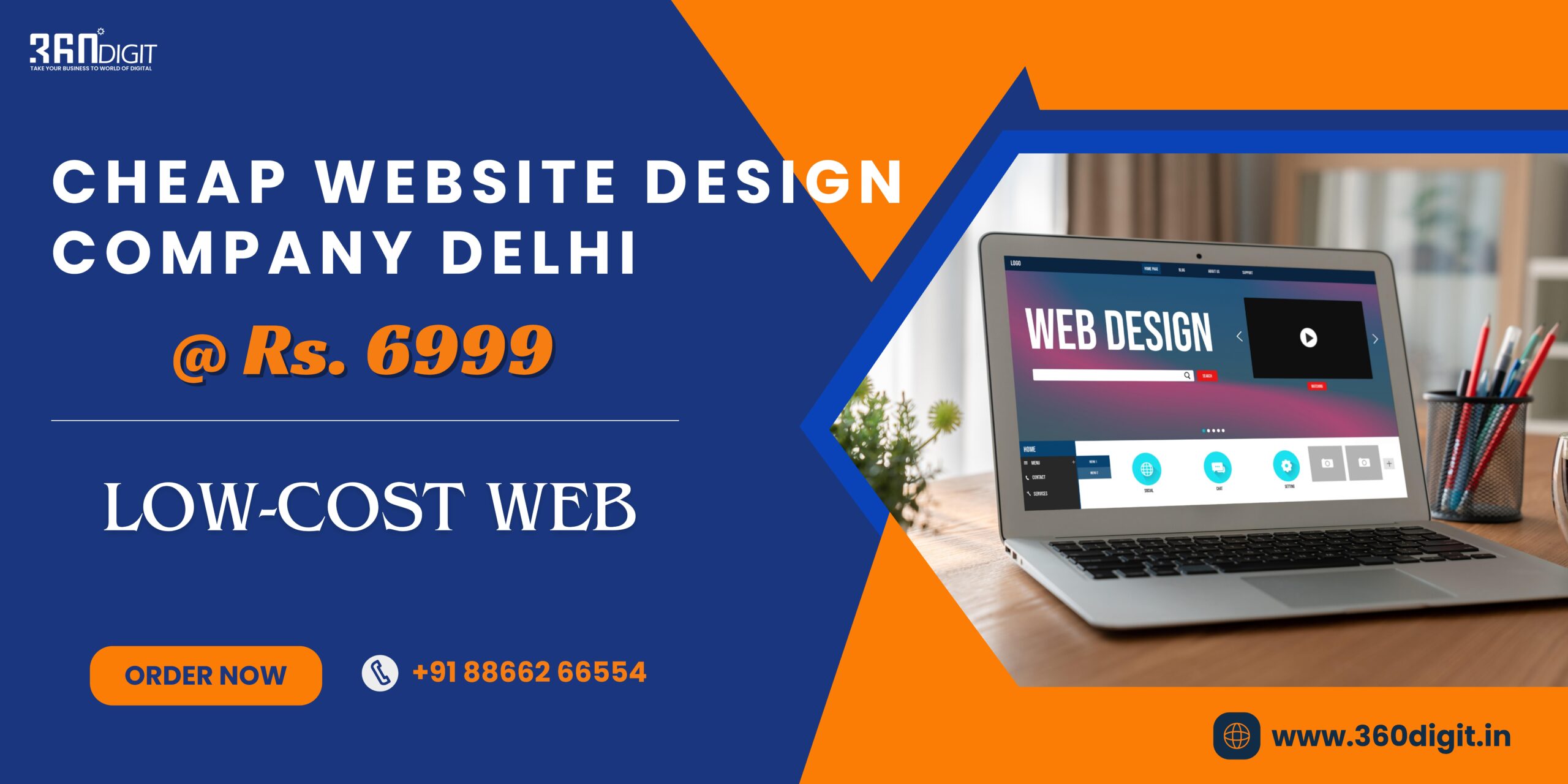 cheap website design company Delhi