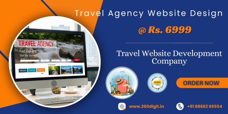 Travel Agency Website Design