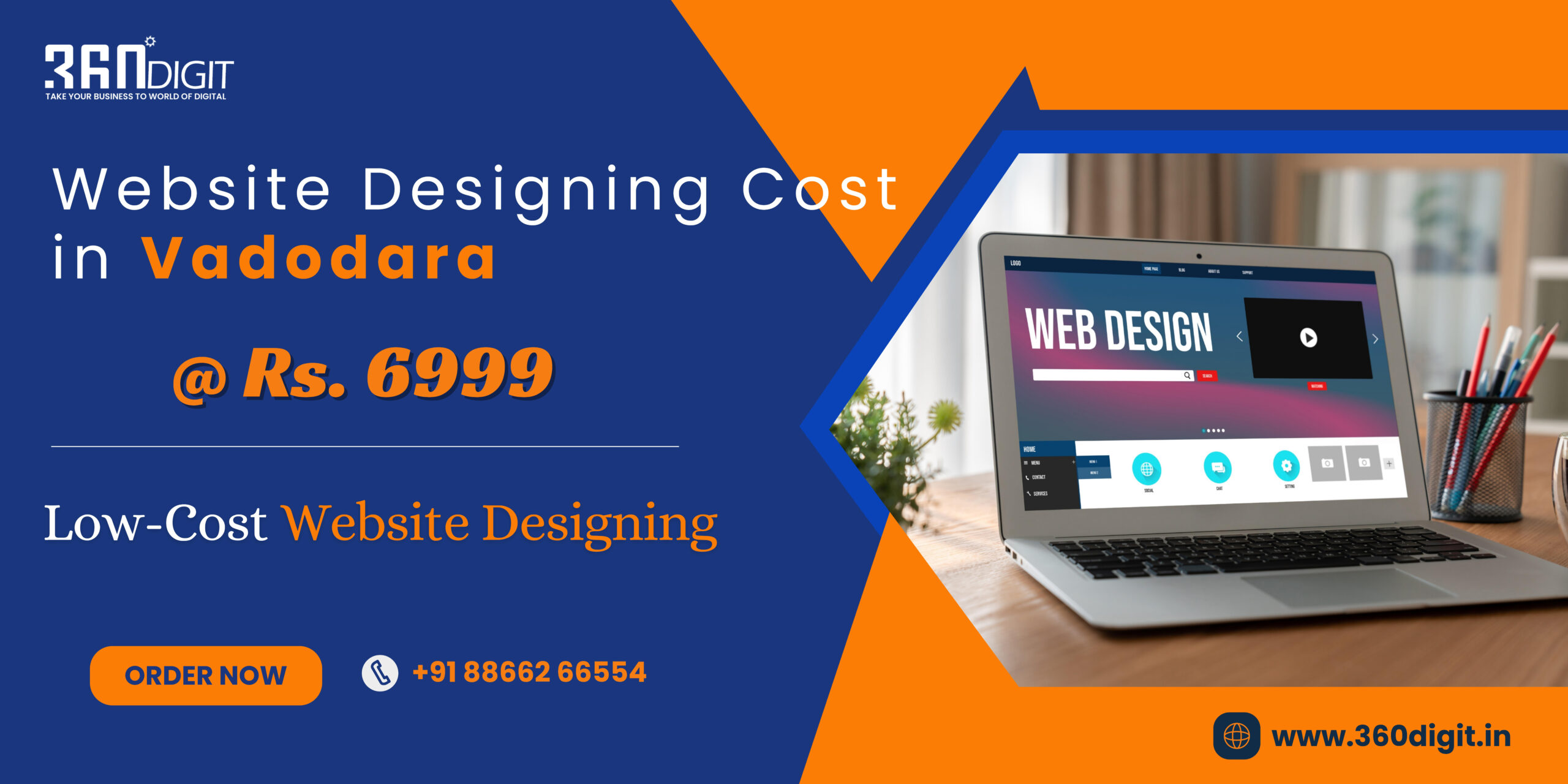 Website Designing Cost in Vadodara